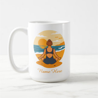 Mug Yoga de pleine conscience personnalisé