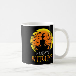 Mug Yoga drôle Namaste sorcières Halloween Filles Femm
