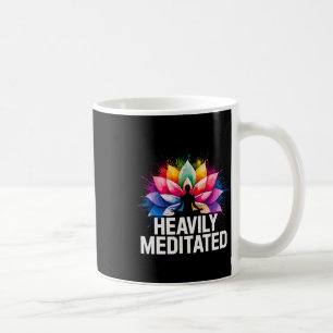 Mug Yoga Fleur de Lotus Méditée Lourde Aquarelle Zen