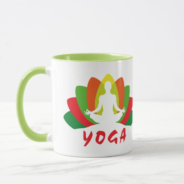 Mug Yoga Flor de Loto (Gauche)