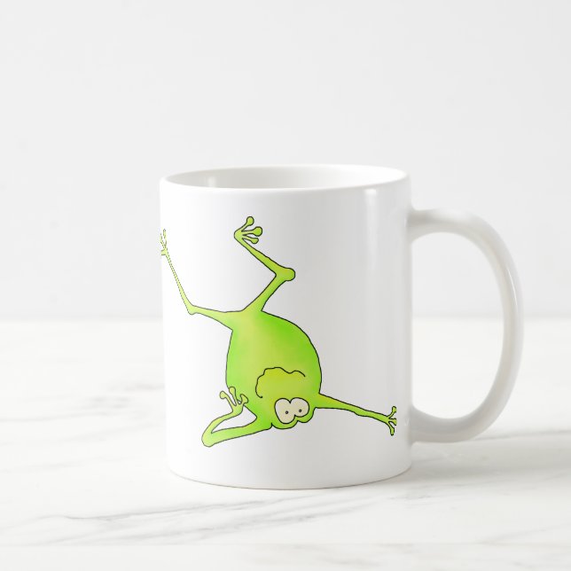 Mug Yoga Grenouille sur les Épaules (Droite)