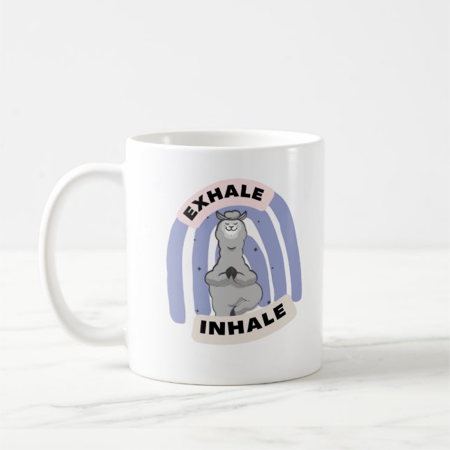 Mug Yoga Llama (Gauche)