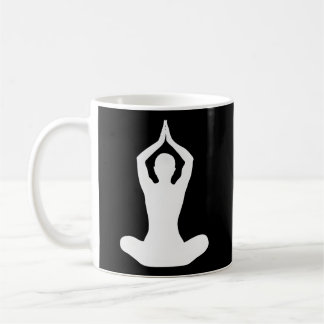 Mug Yoga Pose Lotus Namaste Padmasana Pose Relaxation