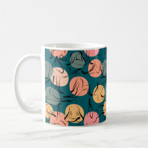Mug Yoga pose motif Yoga sans couture motif 23