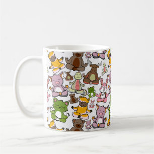 Mug Yoga pose motif   Yoga sans couture motif 58