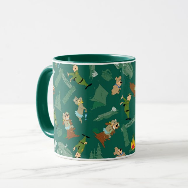 Mug Yogi Bear et les amis Jellystone Park Camp Motif (Devant gauche)