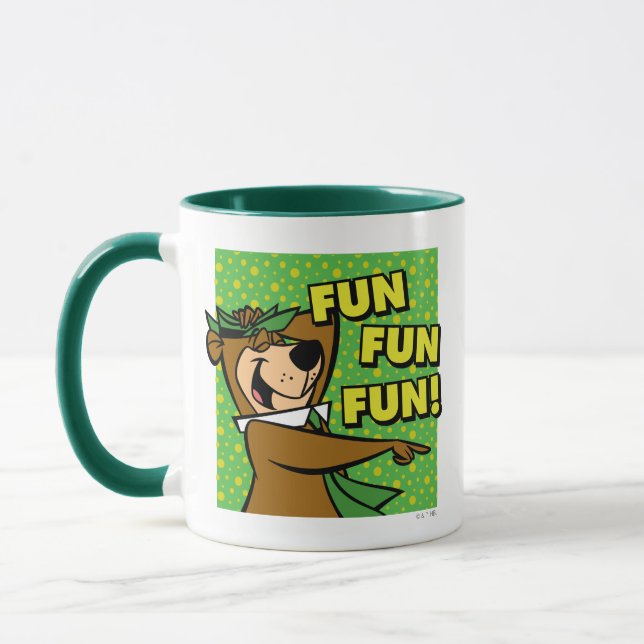 Mug Yogi Bear Fun Amusant (Gauche)