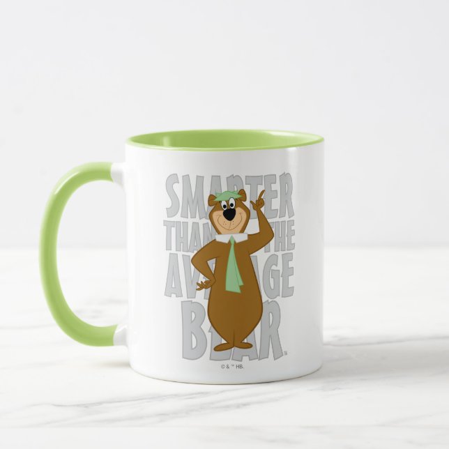 Mug Yogi "Plus Intelligent Que L'Ours Moyen" (Gauche)