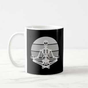 Mug Yogi Skeleton Pratiquer Yoga Funny Halloween cadea