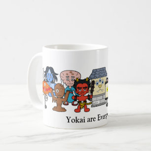 Mug Yokai sont partout : Monstre japonais personnalisé