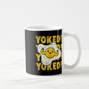 Mug Yoked Bodybuilding Oeuf Yolk Bulk Men Funny Gym