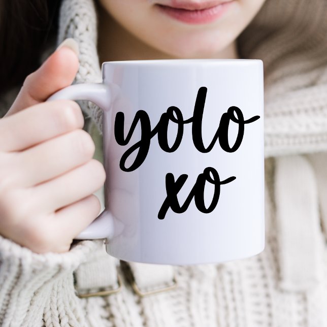 Mug Yolo, tu ne vivrais qu'une fois (Créateur téléchargé)