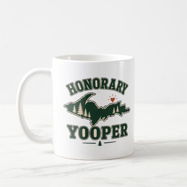 Mug Yooper honoraire - Péninsule supérieure du Michiga (Gauche)