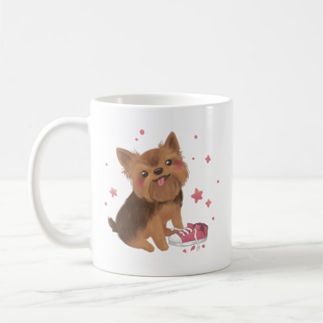Mug Yorkie, le créateur de problèmes le plus fou (Gauche)