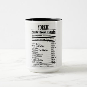 Mug Yorkie Nutrition Facts