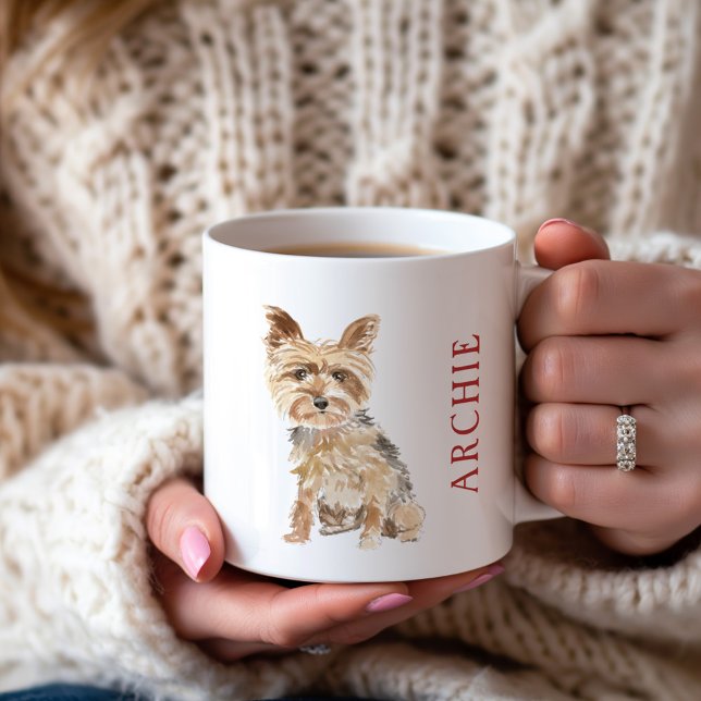 Mug Yorkie personnalisé (Créateur téléchargé)