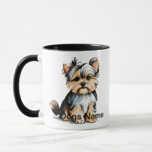 Mug Yorkie Yorkshire Terrier chien animal de compagnie