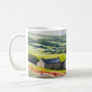 Mug "Yorkshire Meadowsong" Paysage Yorkshire Dales