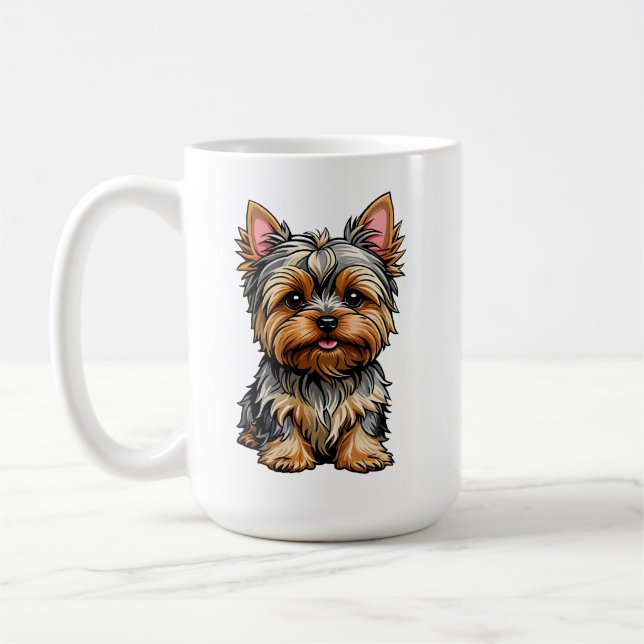 Mug Yorkshire Terrier (Gauche)