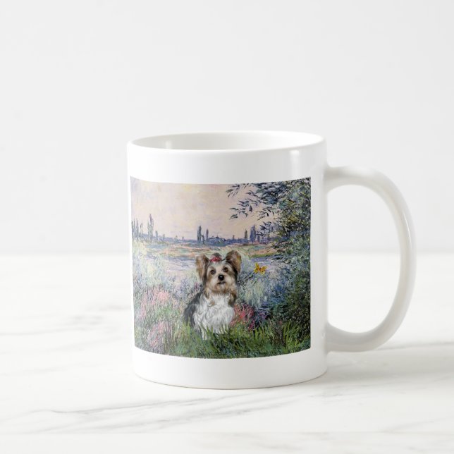 Mug Yorkshire Terrier (Biewer) - Au bord de la Seine (Droite)