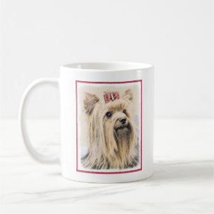 Mug Yorkshire Terrier Peinture - Cute Original Chien A