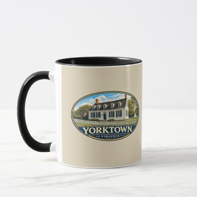 Mug Yorktown, Virginia (Gauche)