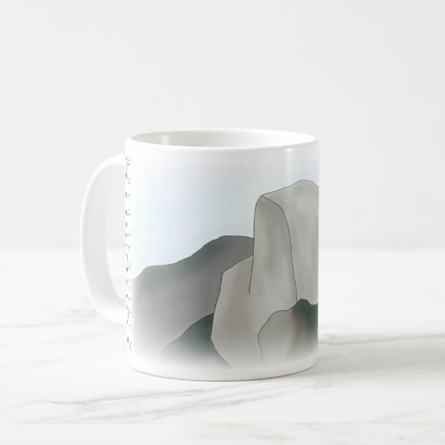 Mug Yosemite National Park Mug, Californie Coffee Cup (Devant gauche)