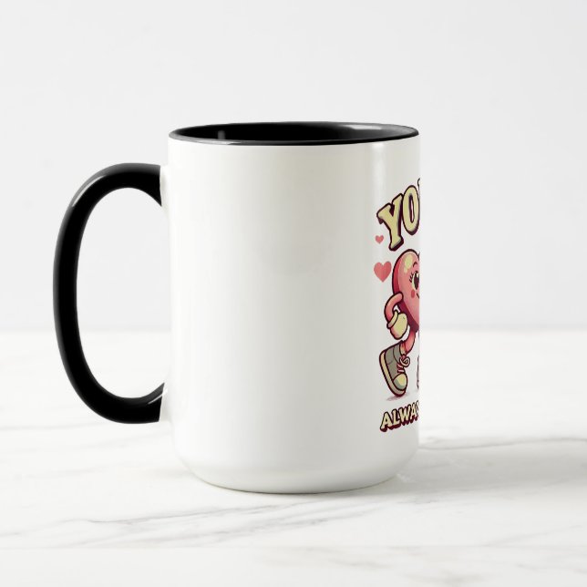 Mug You and me perfect match valentines  (Gauche)