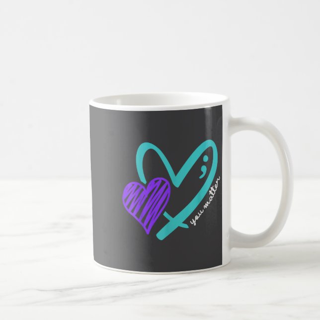Mug You Don't Let Your Story End Suicide Awareness  (Droite)