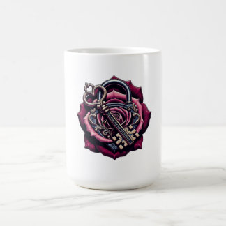 Mug You Hold the Key to My Heart Rose Lock T-Shirt
