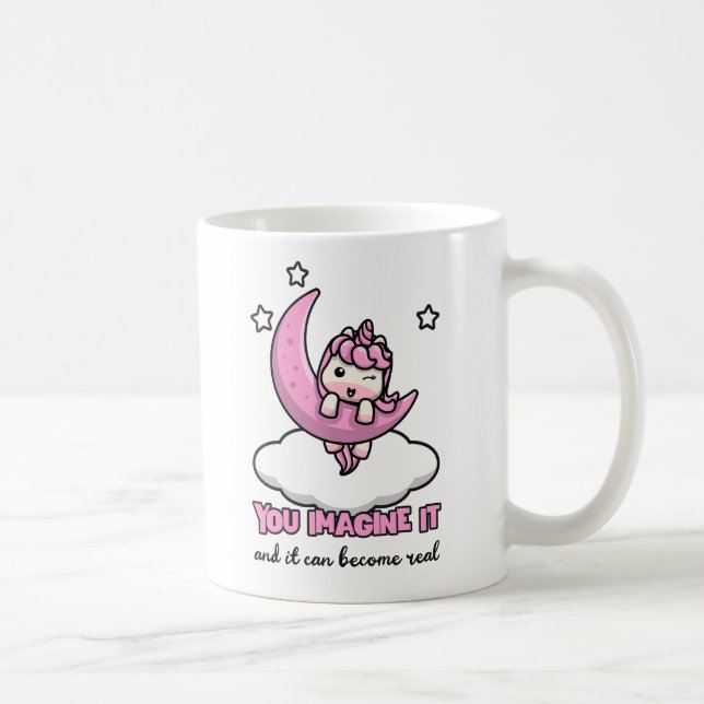 Mug You imagine it can become real (Droite)