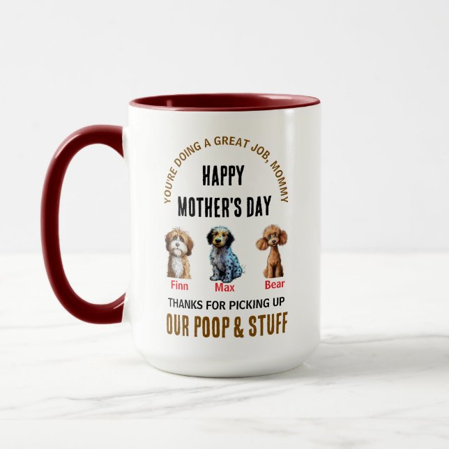 Mug You’re Doing A Great Job Mommy – Cute Mother’s Day (Gauche)