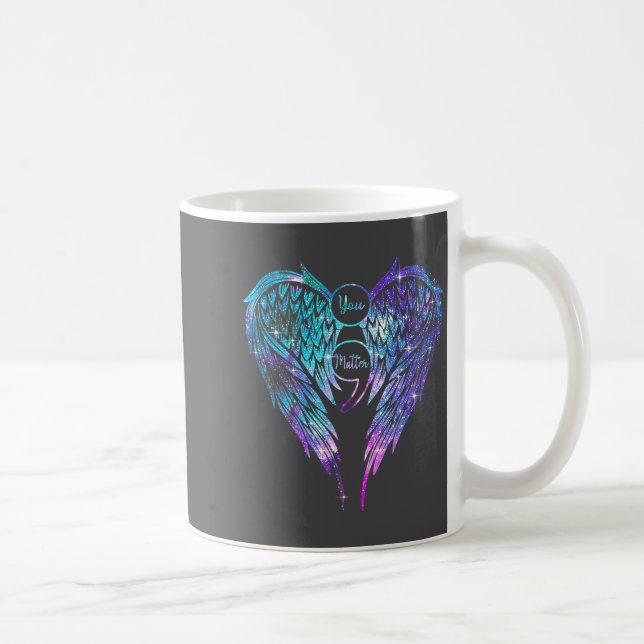 Mug You Wings Suicide Prevention Awareness (on Back)  (Droite)
