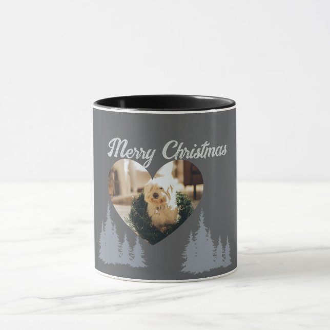 Mug Your Pet’s Picture on a Mug– Custom Christmas Gift (Centre)