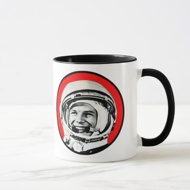 Mug Yuri Gagarin - héros et cosmonaute soviétiques (Droite)