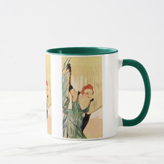 Mug Yvette Guilbert, Henri de Toulouse-Lautrec (Droite)