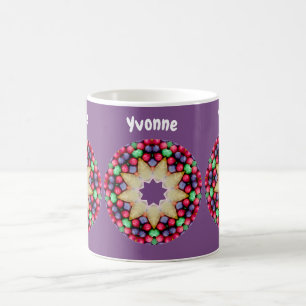 Mug YVONNE ~ Café Motif de bonbons de Pâques personnal