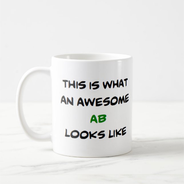 Mug z ab, génial (Gauche)