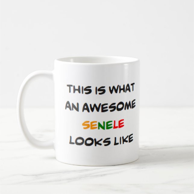 Mug z senele, génial (Gauche)