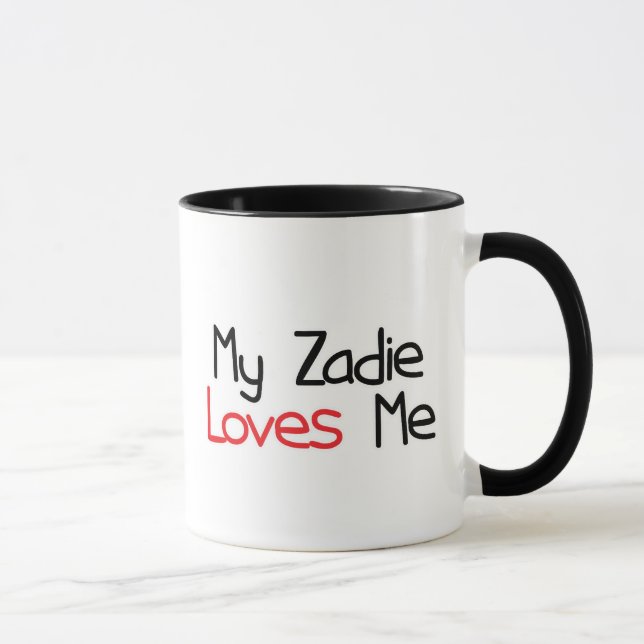 Mug Zadie m'aime (Droite)