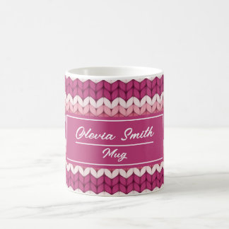 Mug Zag rose beige