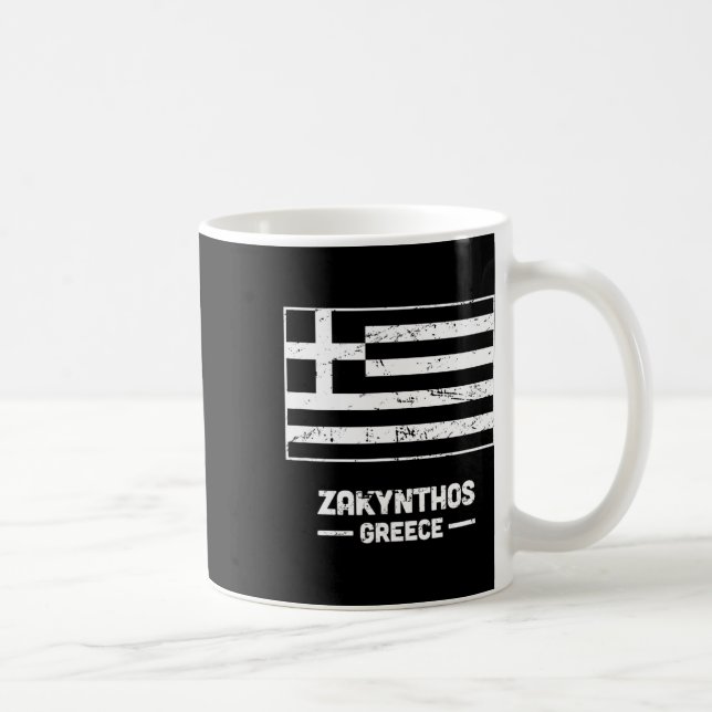 Mug Zakynthos Grèce - Île grecque ionienne Zakynthos  (Droite)