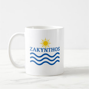 Mug ZAKYNTHOS Grèce, Sun Waves
