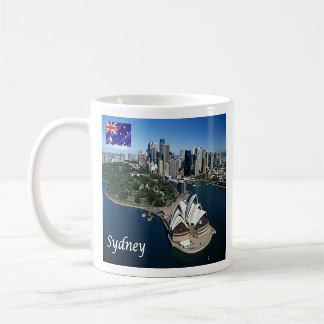 Mug zAU026 SYDNEY Australie, Opéra, (Gauche)