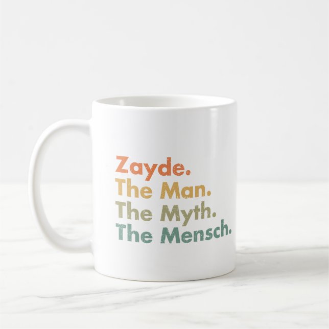 Mug Zayde L'Homme Le Mythe Le Mensque (Gauche)