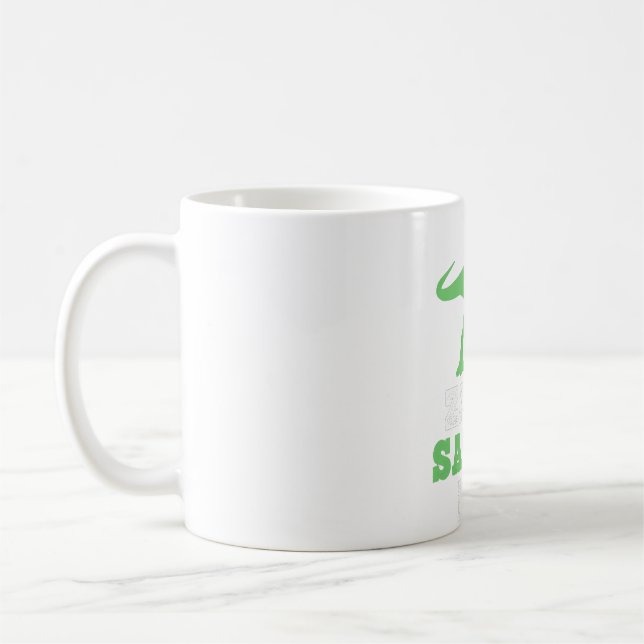Mug ZaydeSaurus Re Dinosaure Drôle ZaydeSaurus Cadeau  (Gauche)