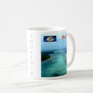 Mug zBZ005 BELIZE Barrier Reef, Amérique,