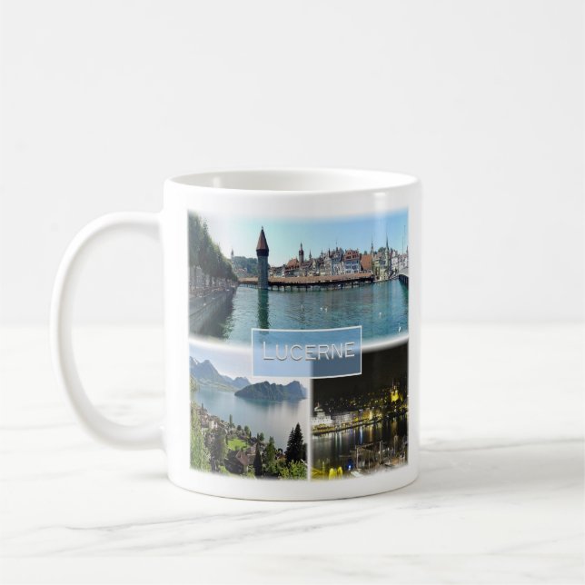 Mug zCH043 LUCERNE Suisse, (Gauche)
