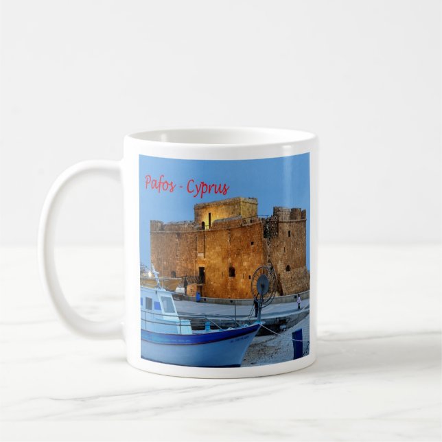 Mug zCY013 PAFOS Forte byzantine, Chypre, (Gauche)