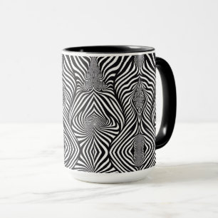Mug Zebra Abstrait B&W Sherpa Blanket
